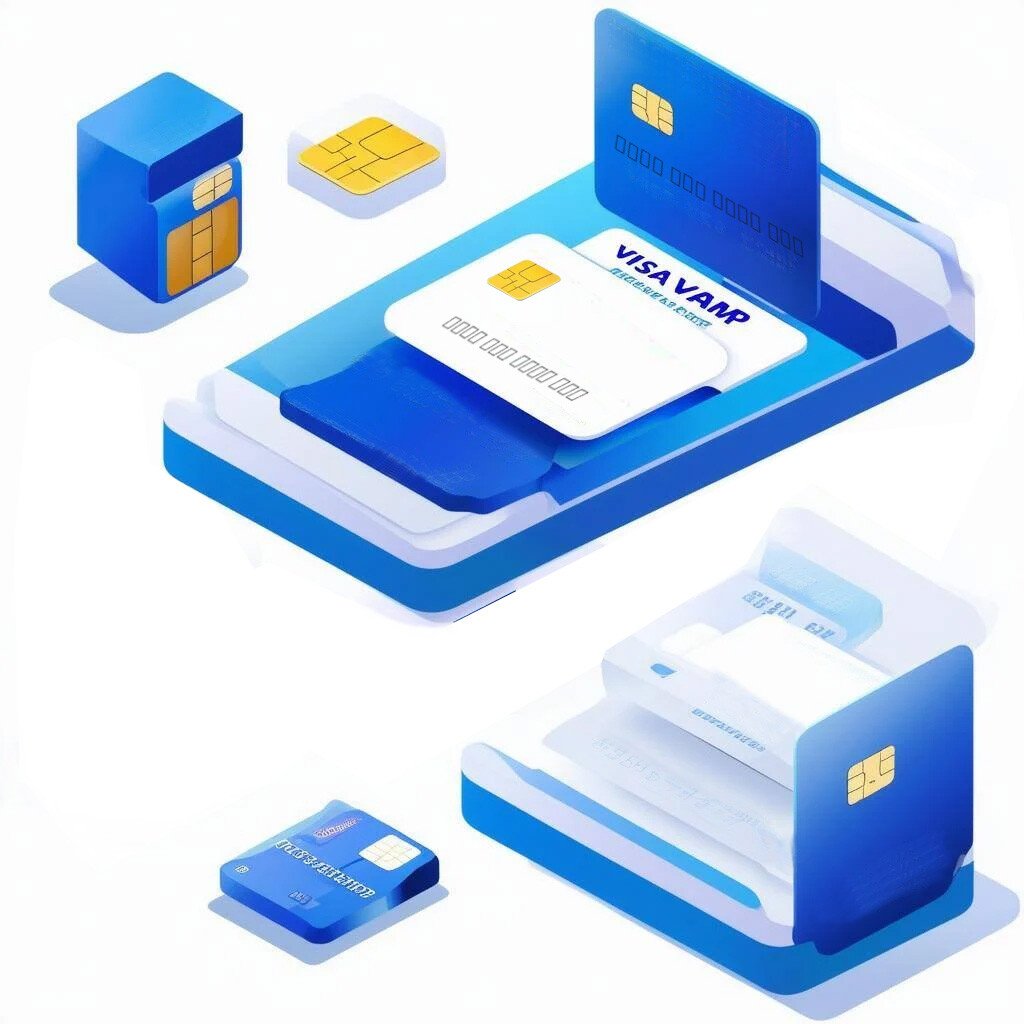 Transparent no existing background able to be transparent NO BACKGROUND background with VISA VAMP acquirer program isometric design